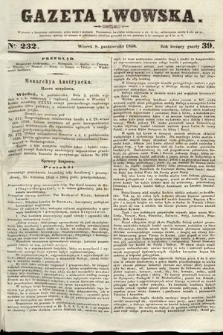 Gazeta Lwowska. 1850, nr 232