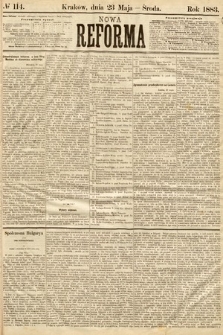 Nowa Reforma. 1883, nr 114