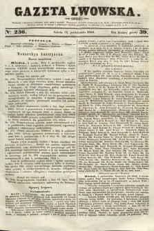 Gazeta Lwowska. 1850, nr 236