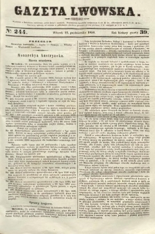 Gazeta Lwowska. 1850, nr 244