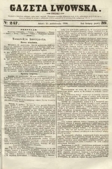 Gazeta Lwowska. 1850, nr 247