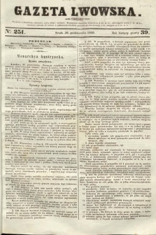 Gazeta Lwowska. 1850, nr 251