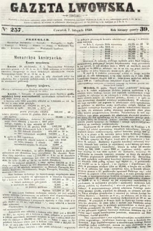 Gazeta Lwowska. 1850, nr 257