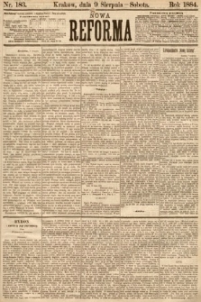 Nowa Reforma. 1884, nr 183