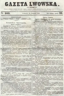 Gazeta Lwowska. 1850, nr 263