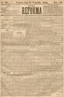Nowa Reforma. 1884, nr 220