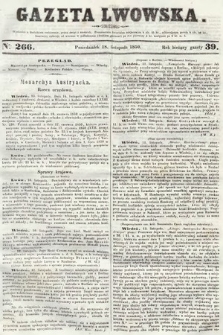 Gazeta Lwowska. 1850, nr 266