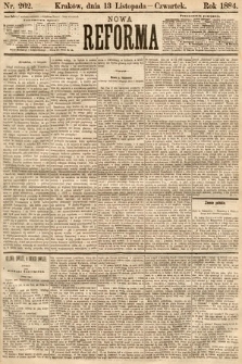 Nowa Reforma. 1884, nr 262