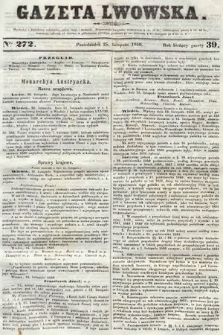 Gazeta Lwowska. 1850, nr 272