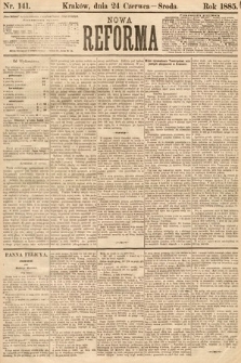 Nowa Reforma. 1885, nr 141