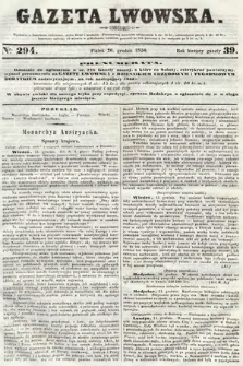 Gazeta Lwowska. 1850, nr 294
