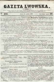 Gazeta Lwowska. 1850, nr 295