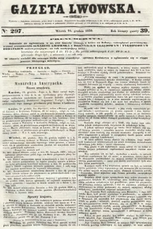 Gazeta Lwowska. 1850, nr 297