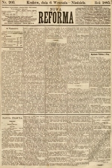Nowa Reforma. 1885, nr 203