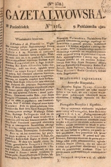 Gazeta Lwowska. 1820, nr 116