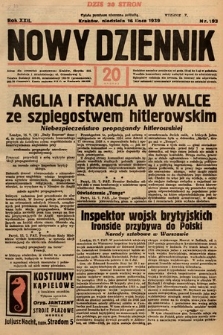 Nowy Dziennik. 1939, nr 193