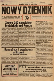 Nowy Dziennik. 1939, nr 203