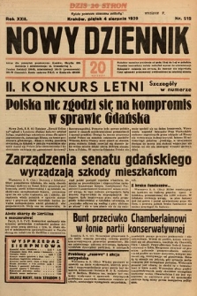 Nowy Dziennik. 1939, nr 212