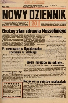 Nowy Dziennik. 1939, nr 219