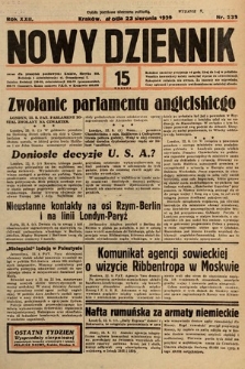 Nowy Dziennik. 1939, nr 231