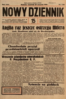 Nowy Dziennik. 1939, nr 232