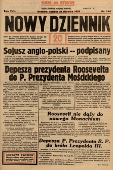 Nowy Dziennik. 1939, nr 234