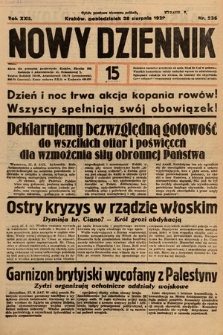 Nowy Dziennik. 1939, nr 236