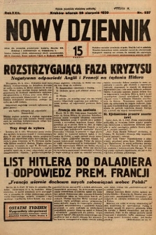 Nowy Dziennik. 1939, nr 237