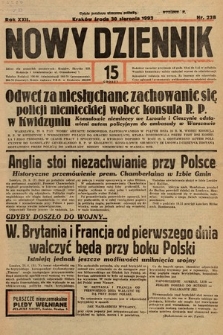 Nowy Dziennik. 1939, nr 238