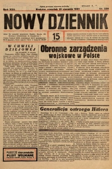 Nowy Dziennik. 1939, nr 239