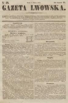 Gazeta Lwowska. 1854, nr 49