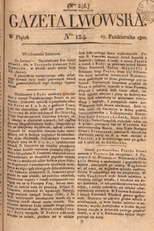 Gazeta Lwowska. 1820, nr 124