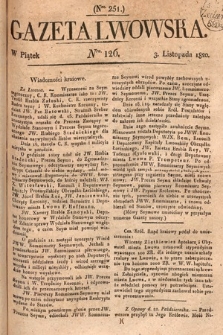 Gazeta Lwowska. 1820, nr 126