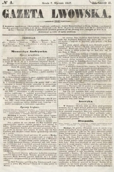 Gazeta Lwowska. 1857, nr 4