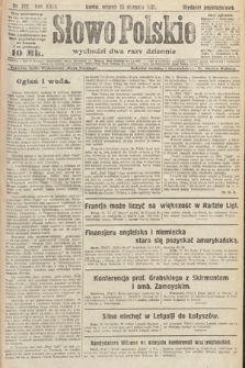 Słowo Polskie. 1921, nr 372