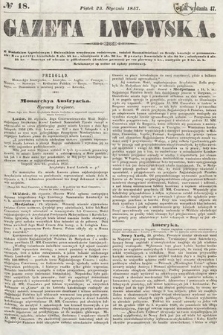 Gazeta Lwowska. 1857, nr 18