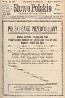 Słowo Polskie. 1921, nr 428