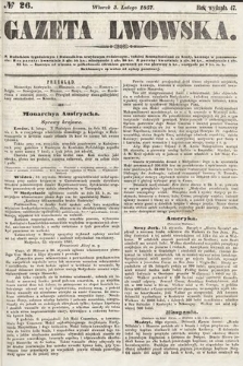 Gazeta Lwowska. 1857, nr 26