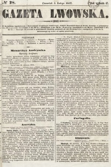 Gazeta Lwowska. 1857, nr 28