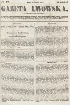 Gazeta Lwowska. 1857, nr 29