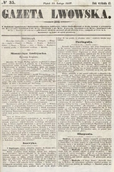 Gazeta Lwowska. 1857, nr 35