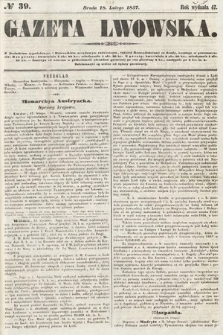 Gazeta Lwowska. 1857, nr 39