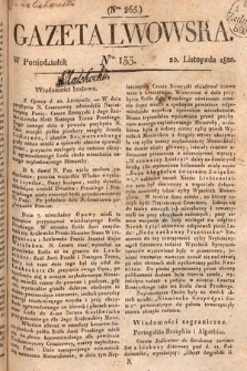 Gazeta Lwowska. 1820, nr 133