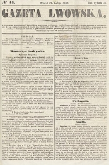 Gazeta Lwowska. 1857, nr 44
