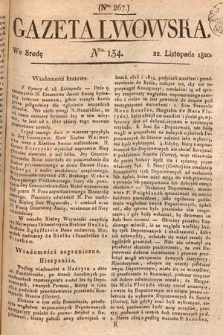 Gazeta Lwowska. 1820, nr 134