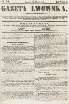 Gazeta Lwowska. 1857, nr 58