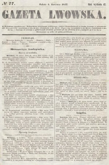 Gazeta Lwowska. 1857, nr 77