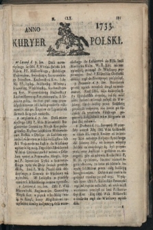Kuryer Polski. 1733, nr 160