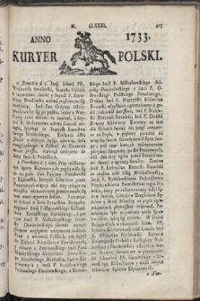 Kuryer Polski. 1733, nr 181