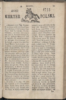Kuryer Polski. 1733, nr 186